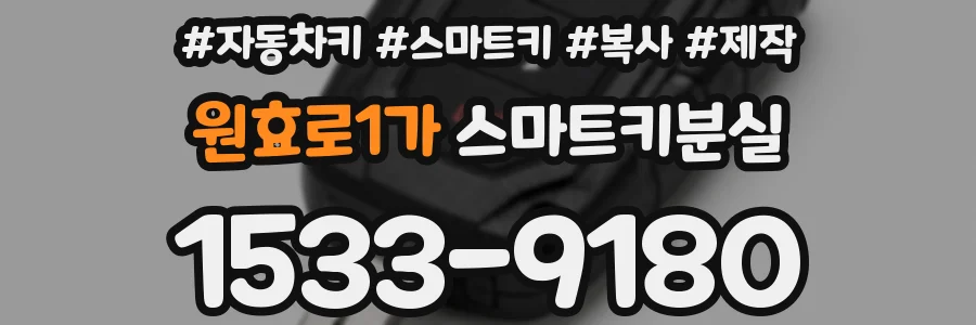 원효로1가 스마트키분실