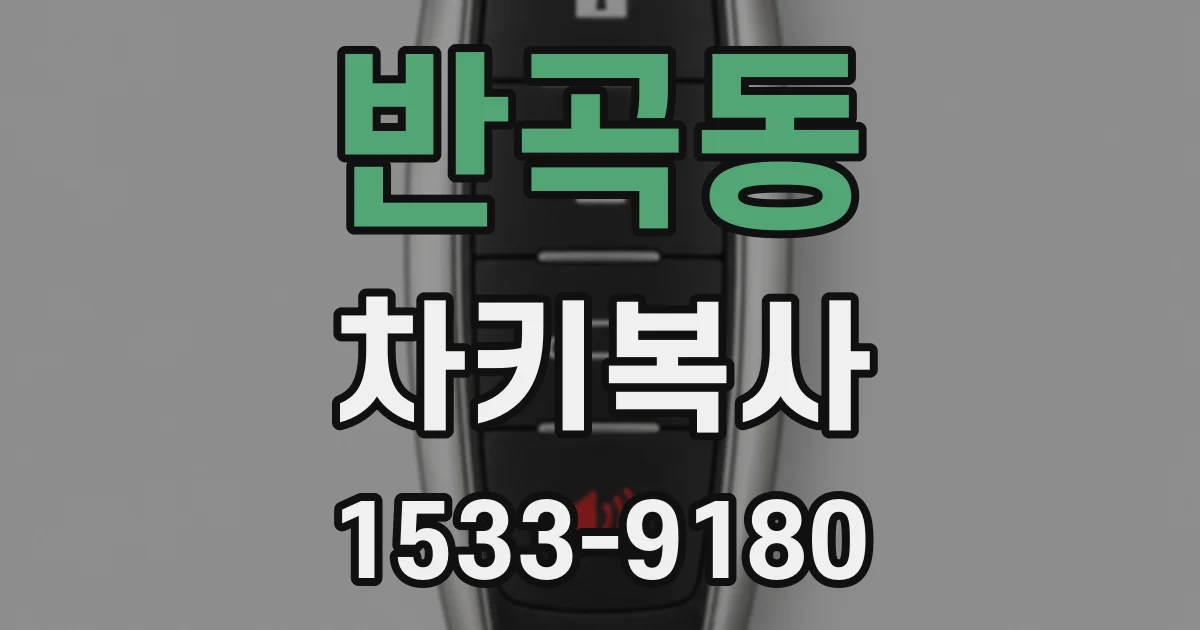 반곡동 차키복사
