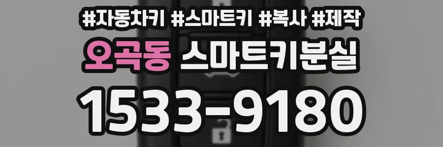 오곡동 스마트키분실
