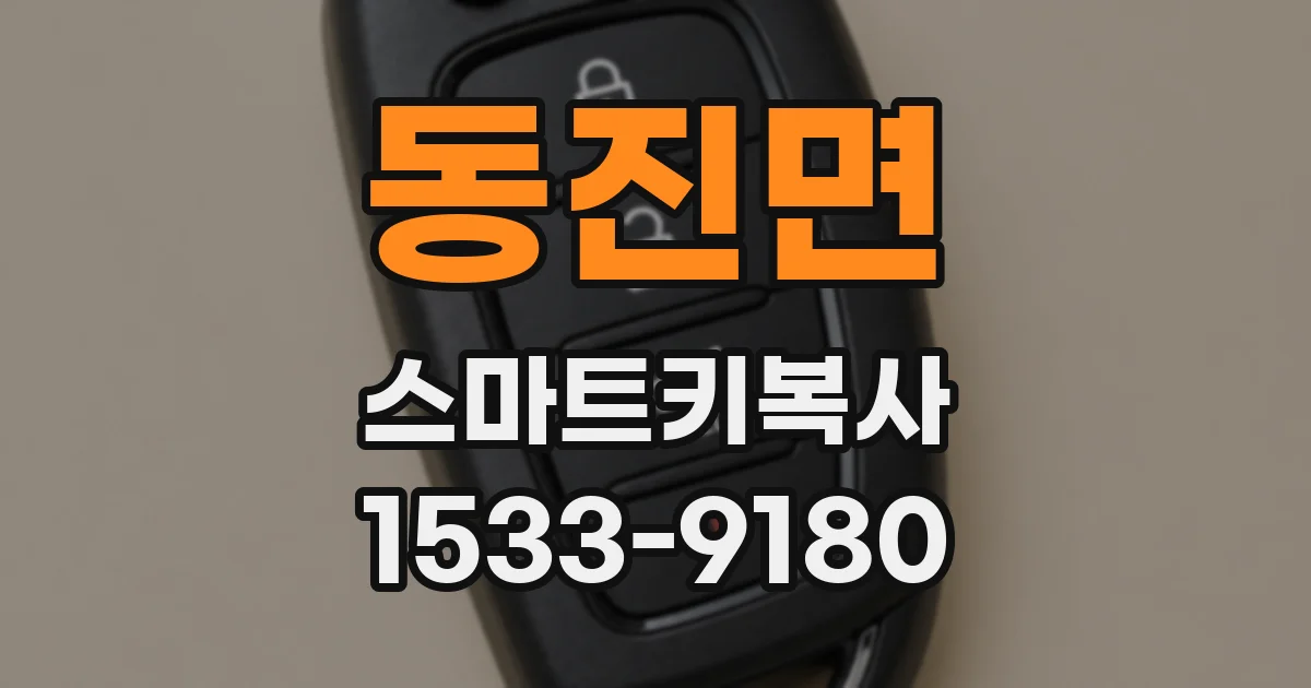동진면 스마트키복사