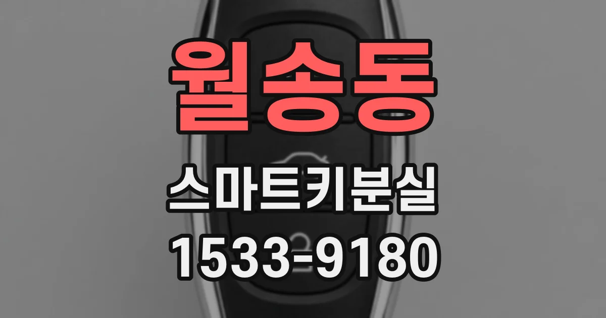 월송동 스마트키분실