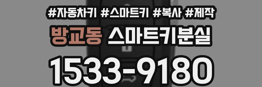 방교동 스마트키분실