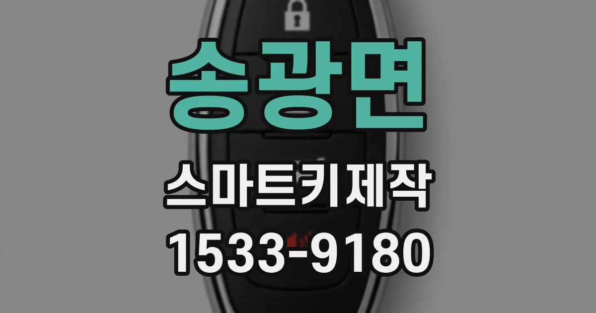 송광면 스마트키제작