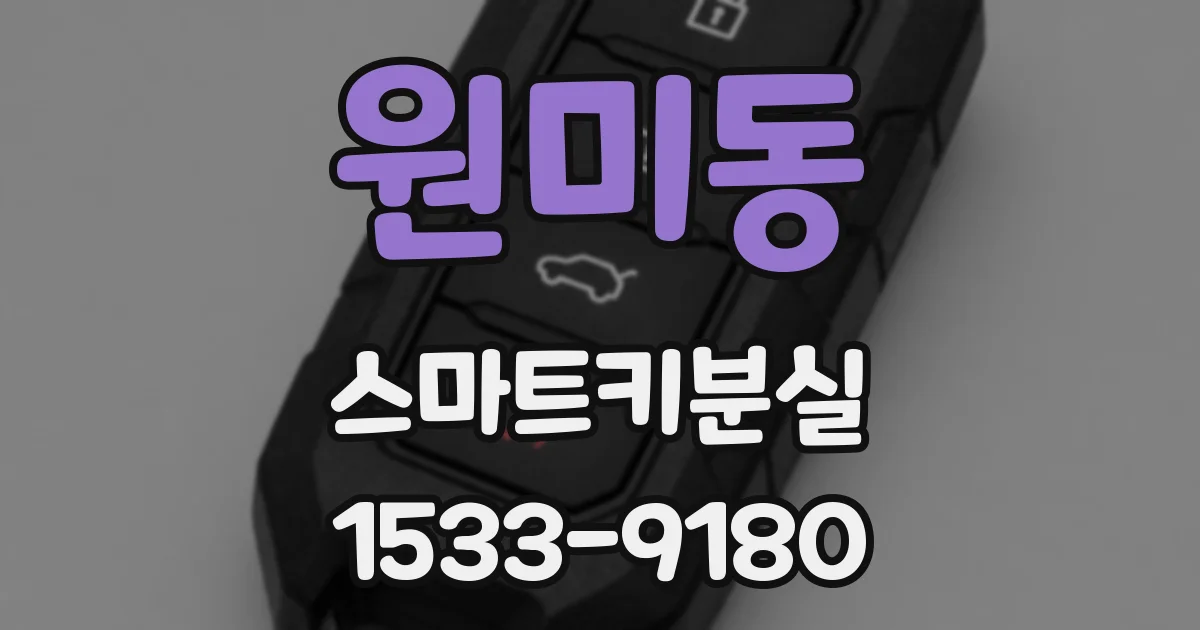 원미동 스마트키분실