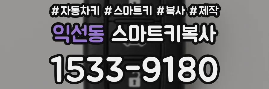 익선동 스마트키복사
