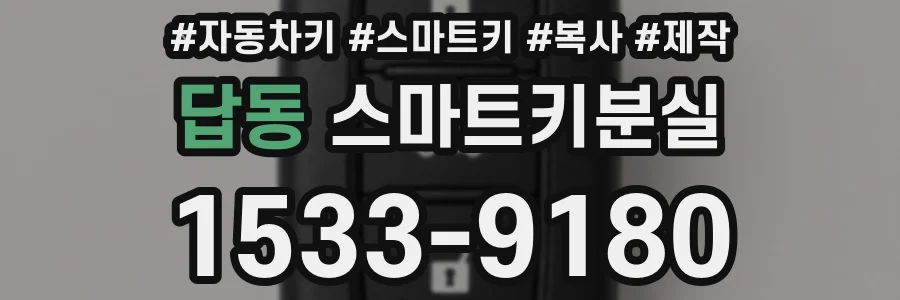 답동 스마트키분실