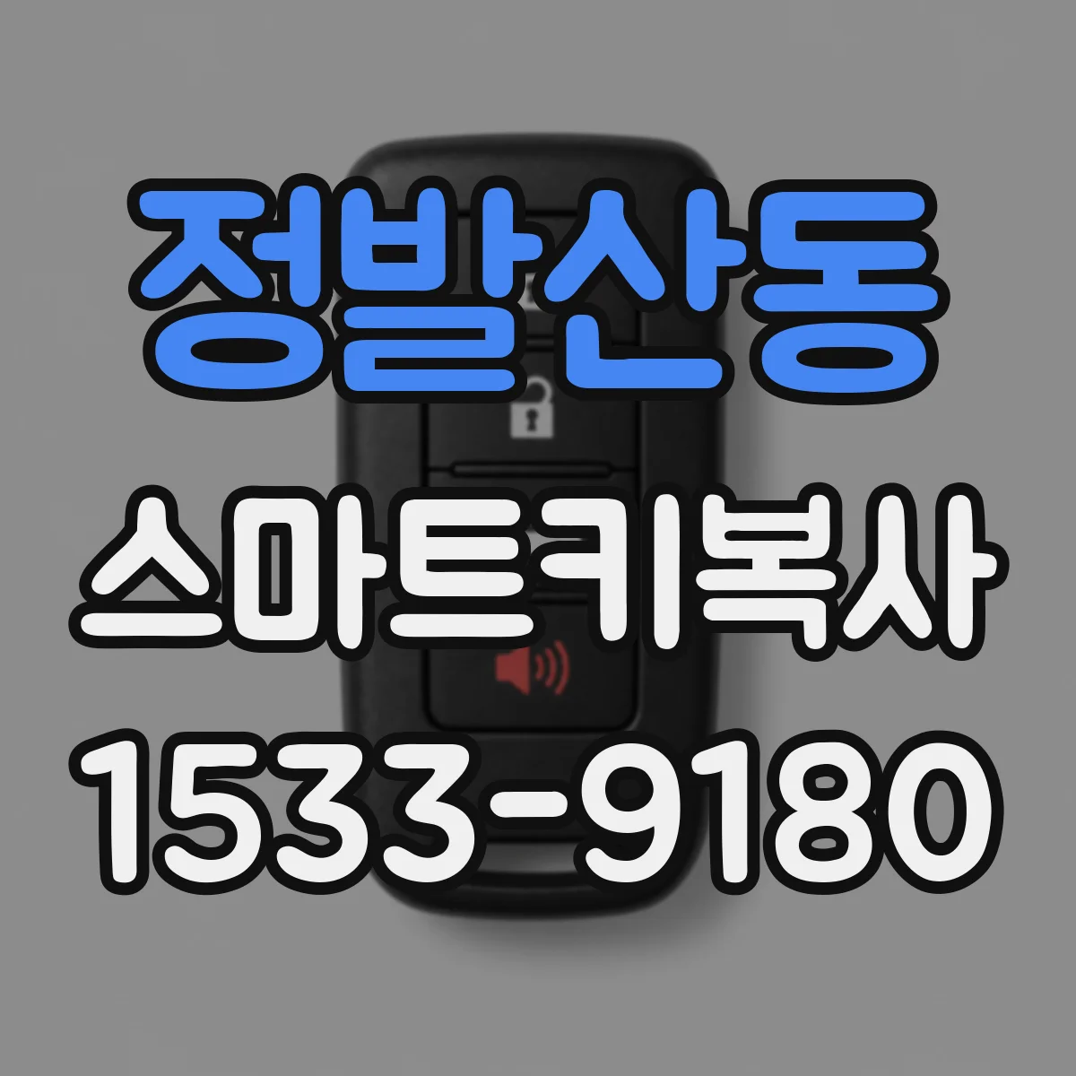 정발산동 스마트키복사