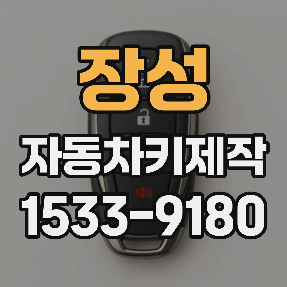 장성 자동차키제작