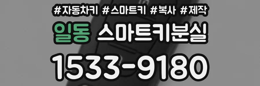 일동 스마트키분실