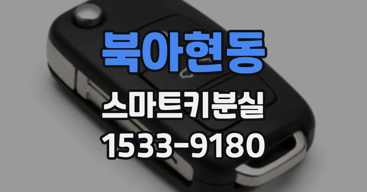북아현동 스마트키분실