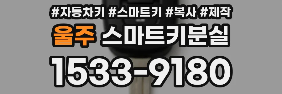 울주 스마트키분실