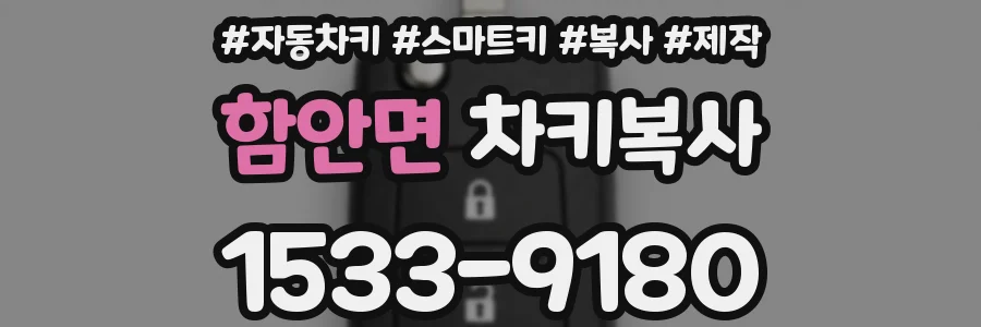 함안면 차키복사