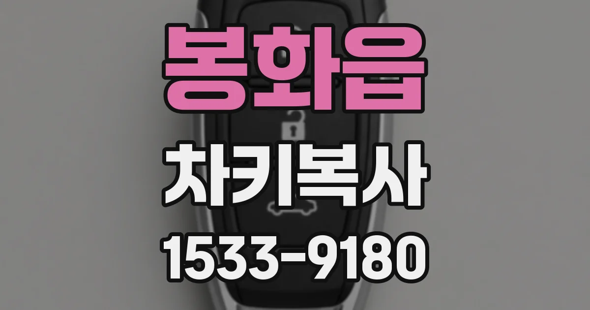 봉화읍 차키복사