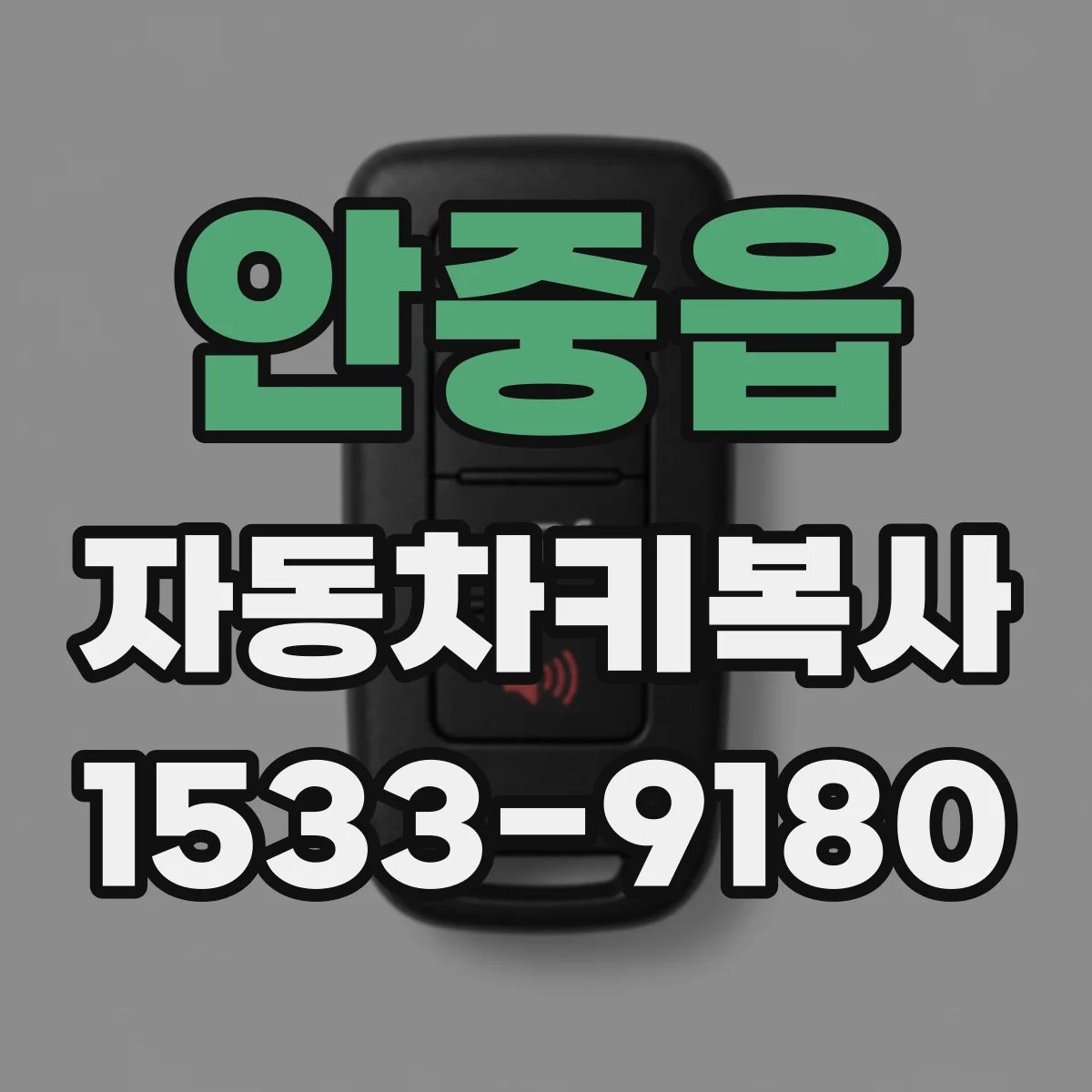 안중읍 자동차키복사