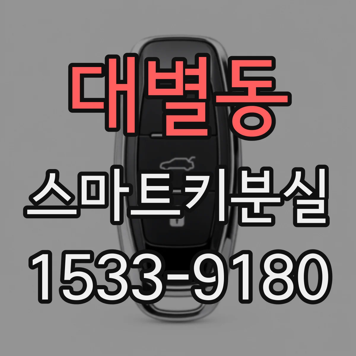 대별동 스마트키분실