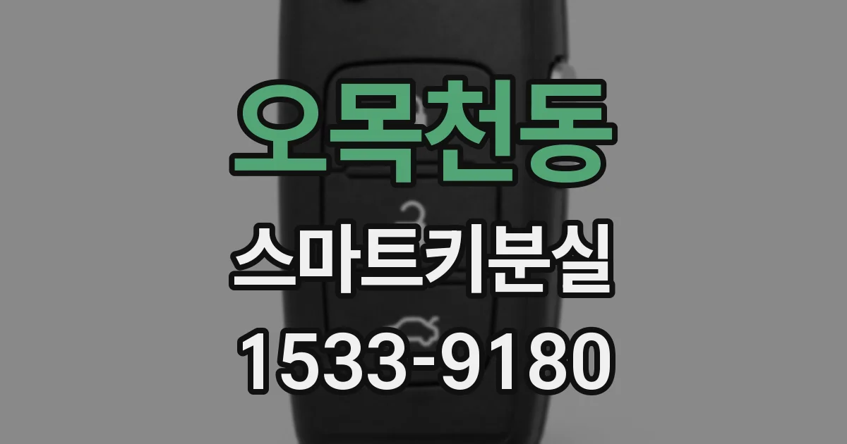 오목천동 스마트키분실