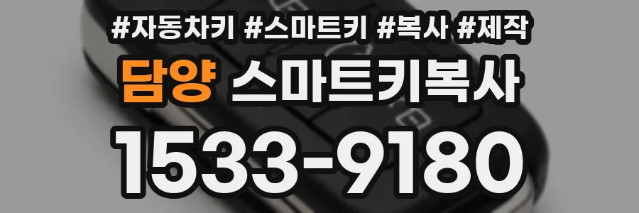 담양 스마트키복사