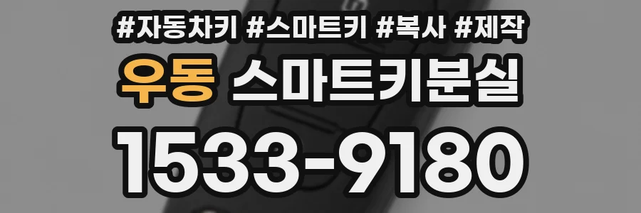 우동 스마트키분실