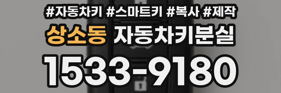 상소동 자동차키분실