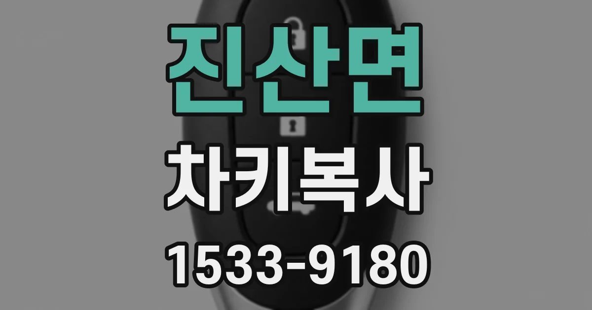 진산면 차키복사
