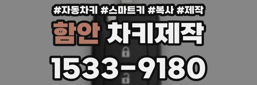 함안 차키제작