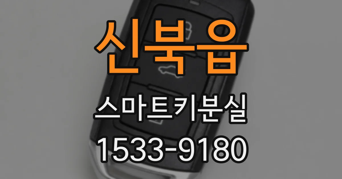 신북읍 스마트키분실