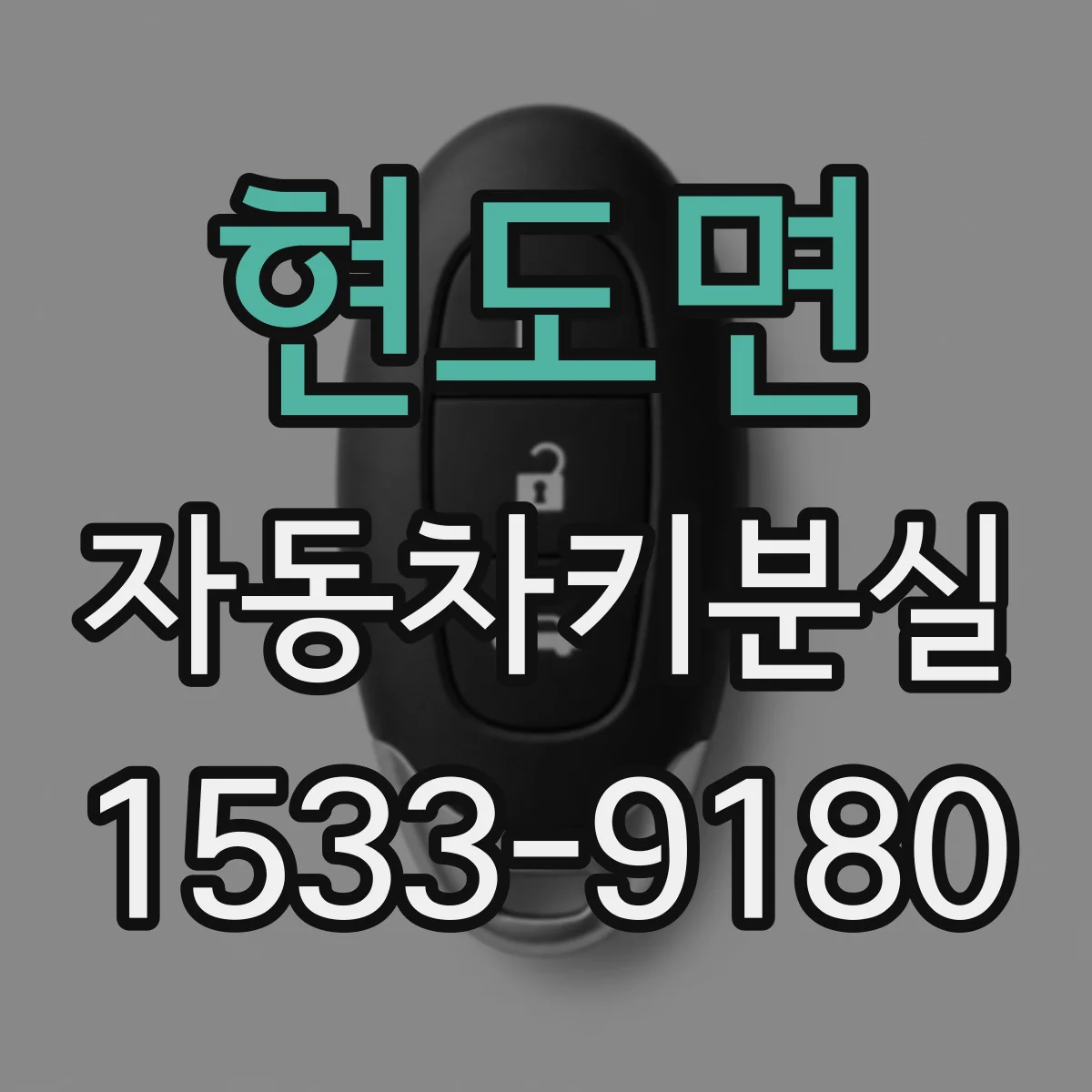 현도면 자동차키분실