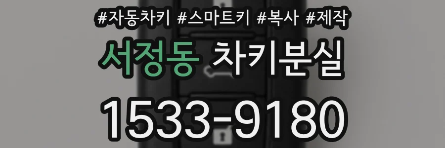서정동 차키분실