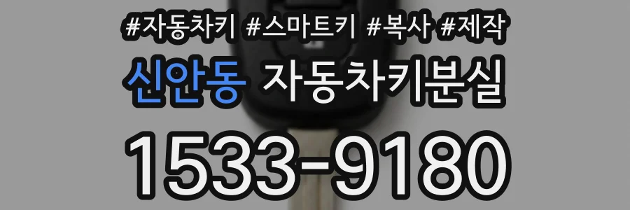 신안동 자동차키분실