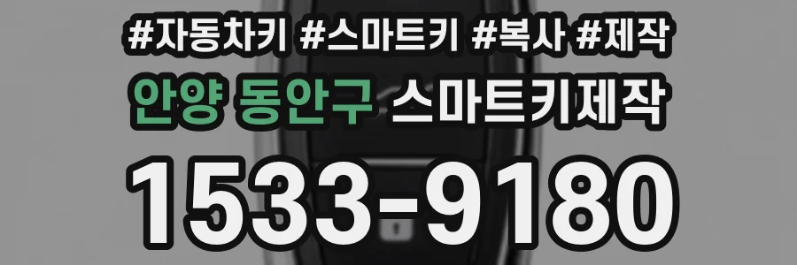 안양 동안구 스마트키제작