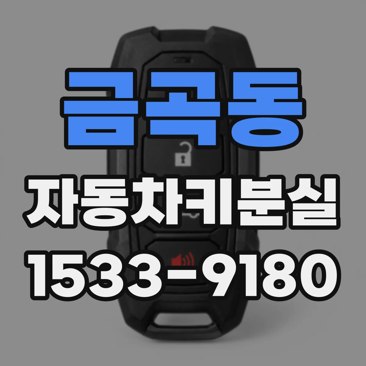 금곡동 자동차키분실