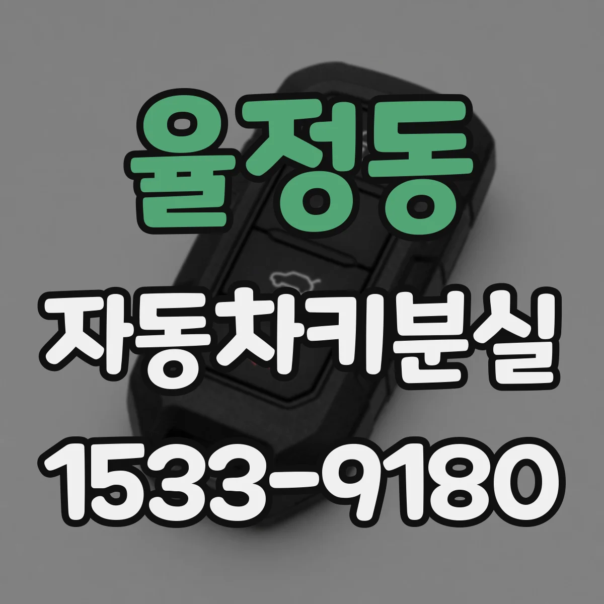 율정동 자동차키분실