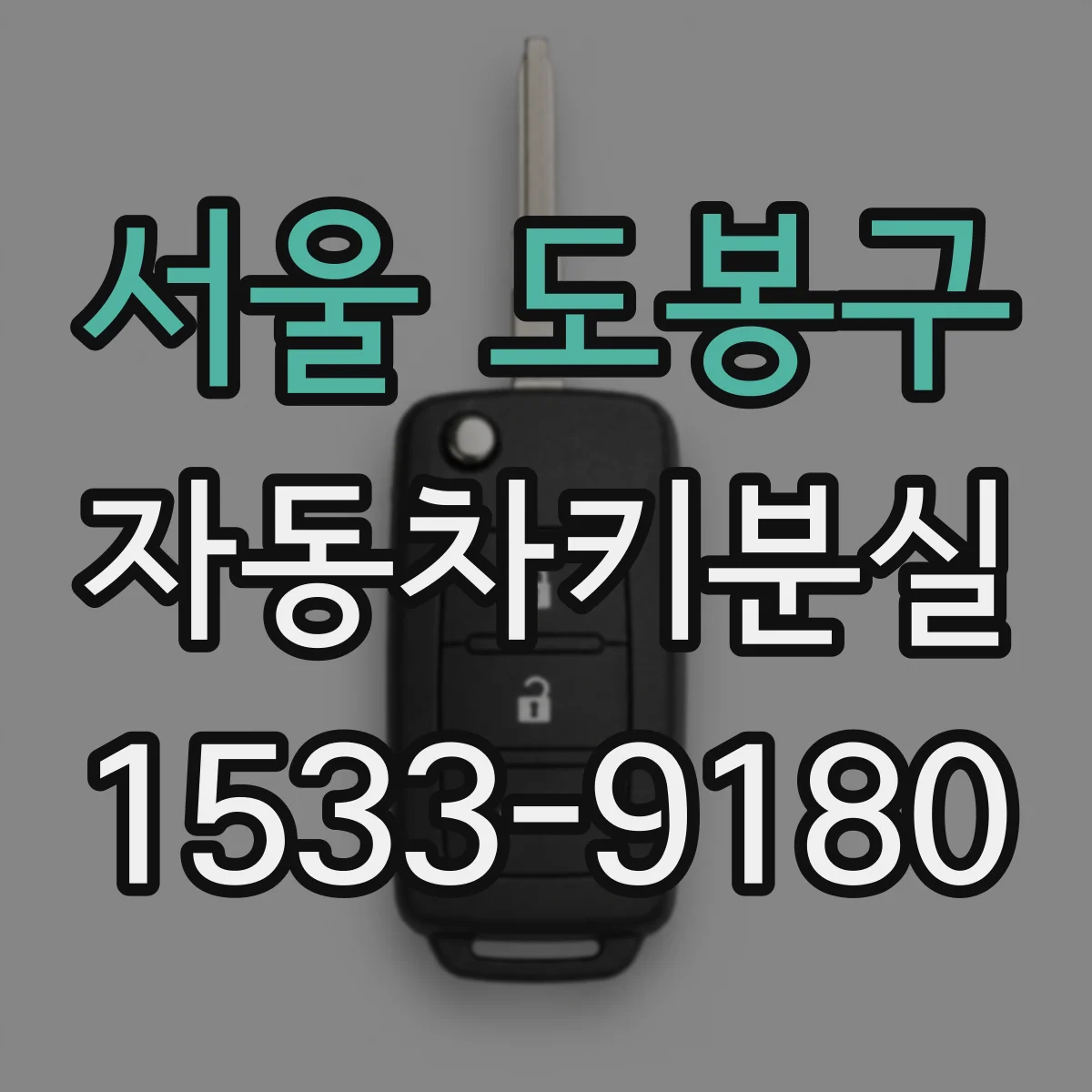 서울 도봉구 자동차키분실