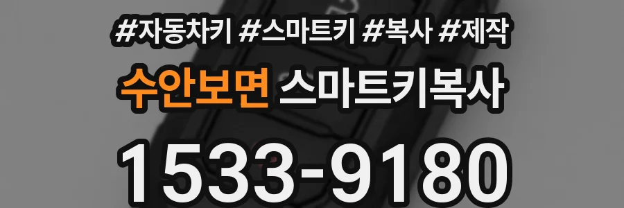 수안보면 스마트키복사
