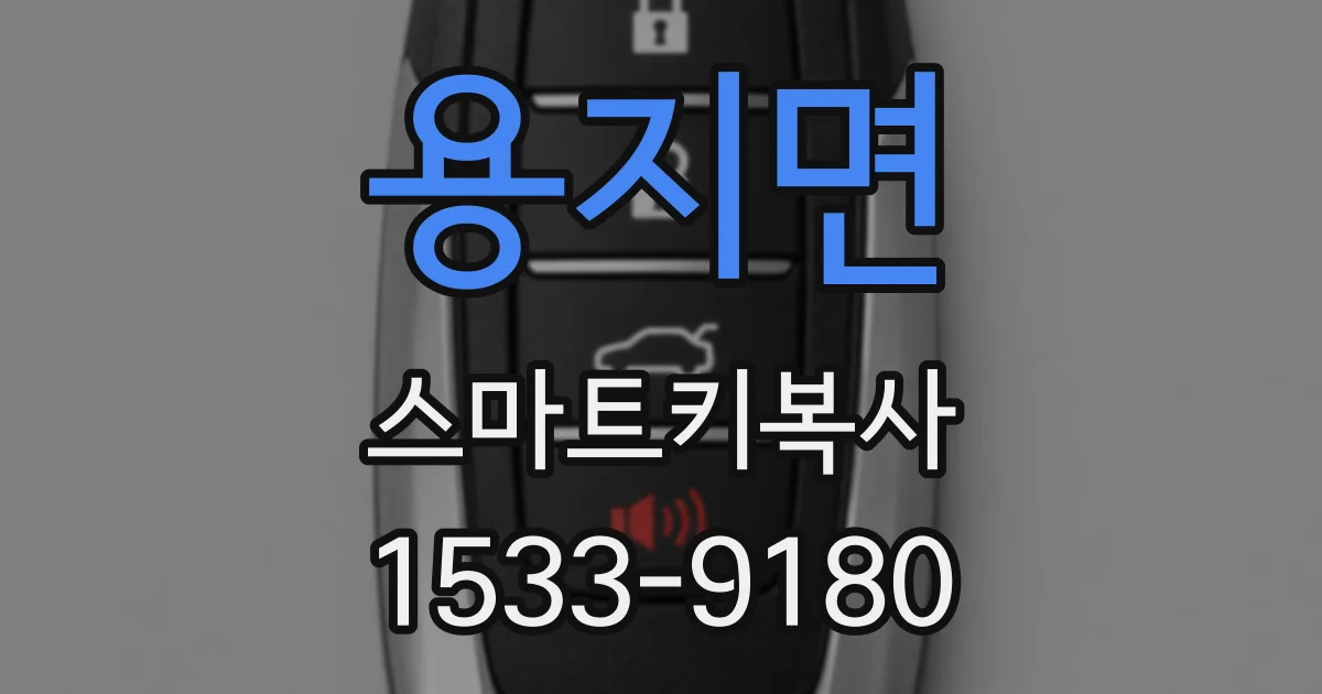 용지면 스마트키복사