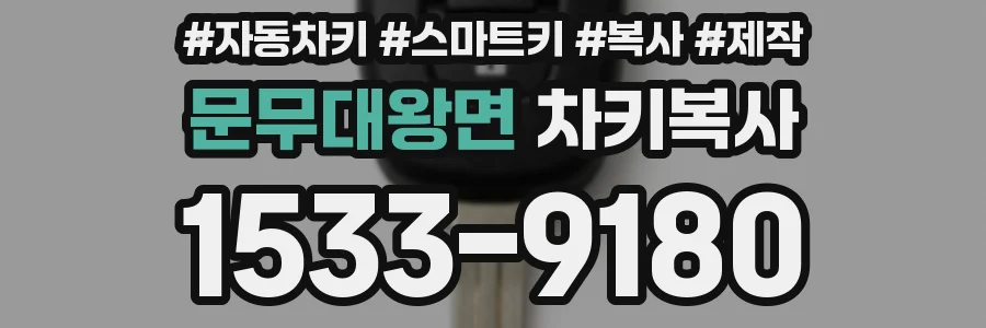 문무대왕면 차키복사