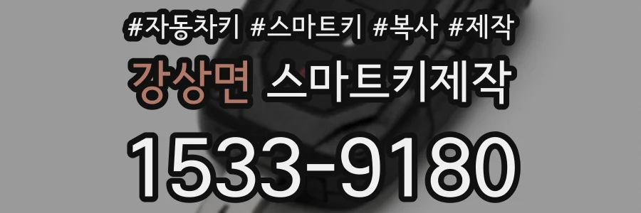 강상면 스마트키제작
