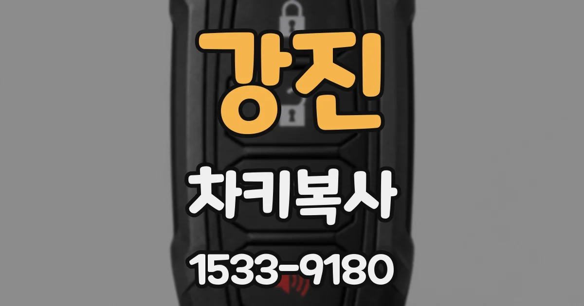 강진 차키복사