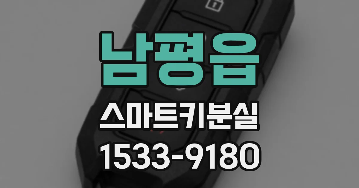 남평읍 스마트키분실