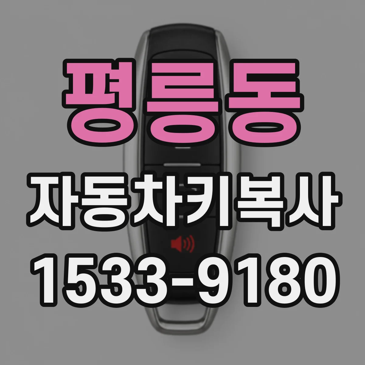 평릉동 자동차키복사