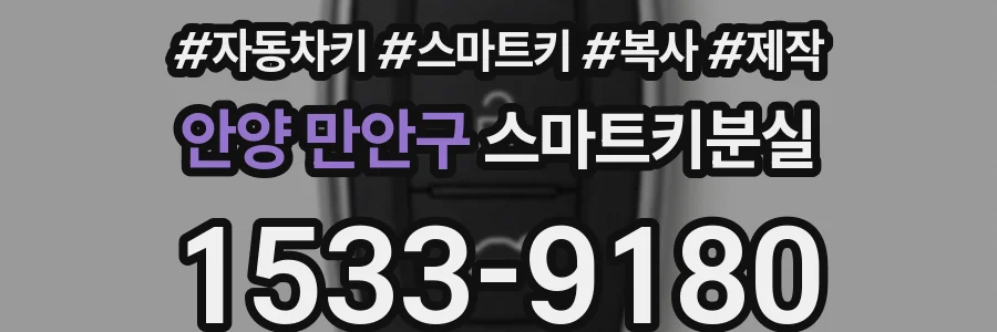 안양 만안구 스마트키분실