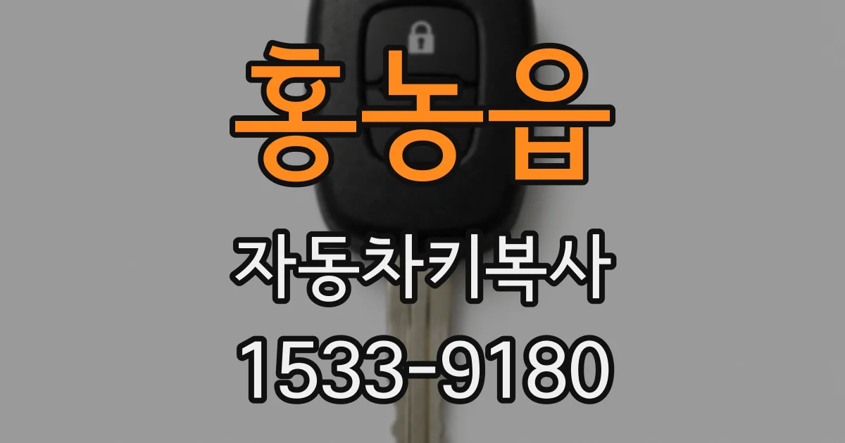 홍농읍 자동차키복사