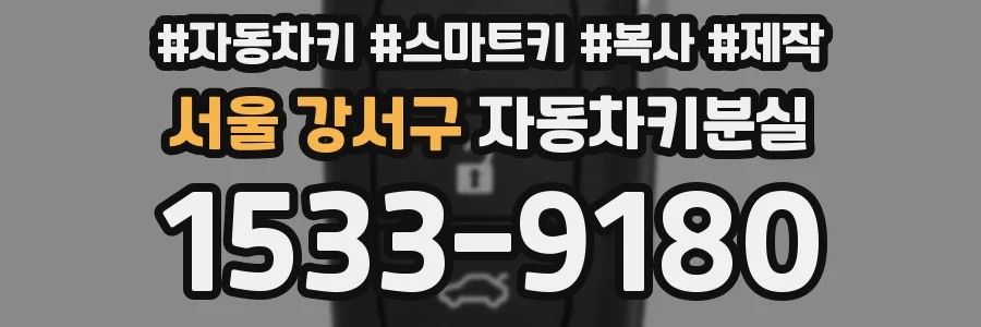 서울 강서구 자동차키분실