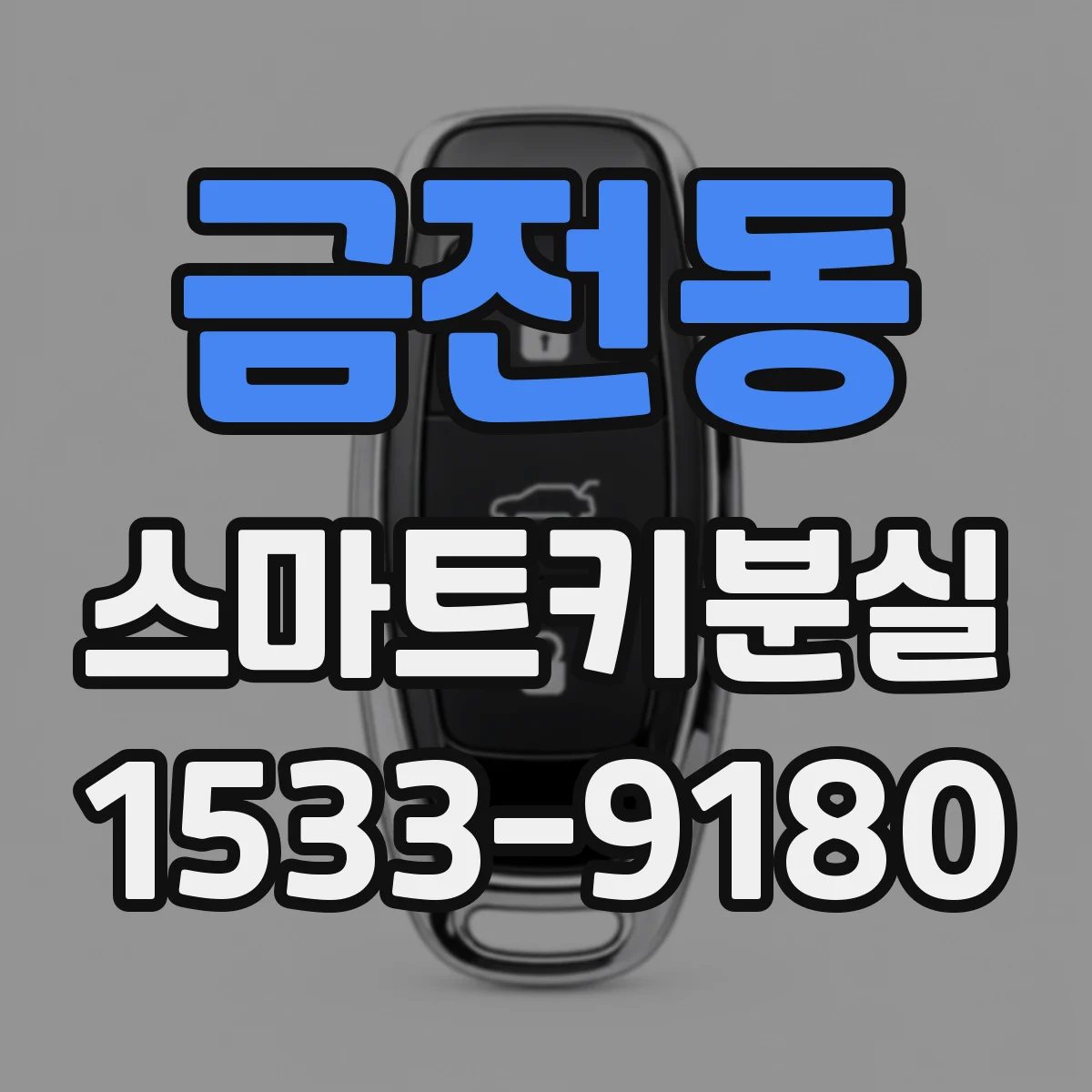 금전동 스마트키분실