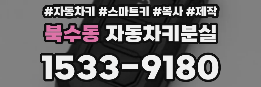 북수동 자동차키분실