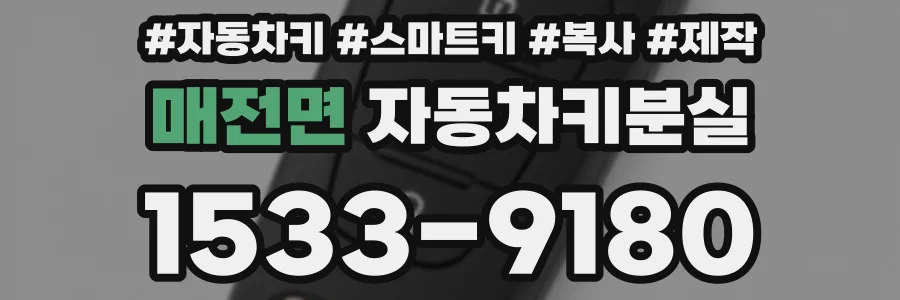 매전면 자동차키분실