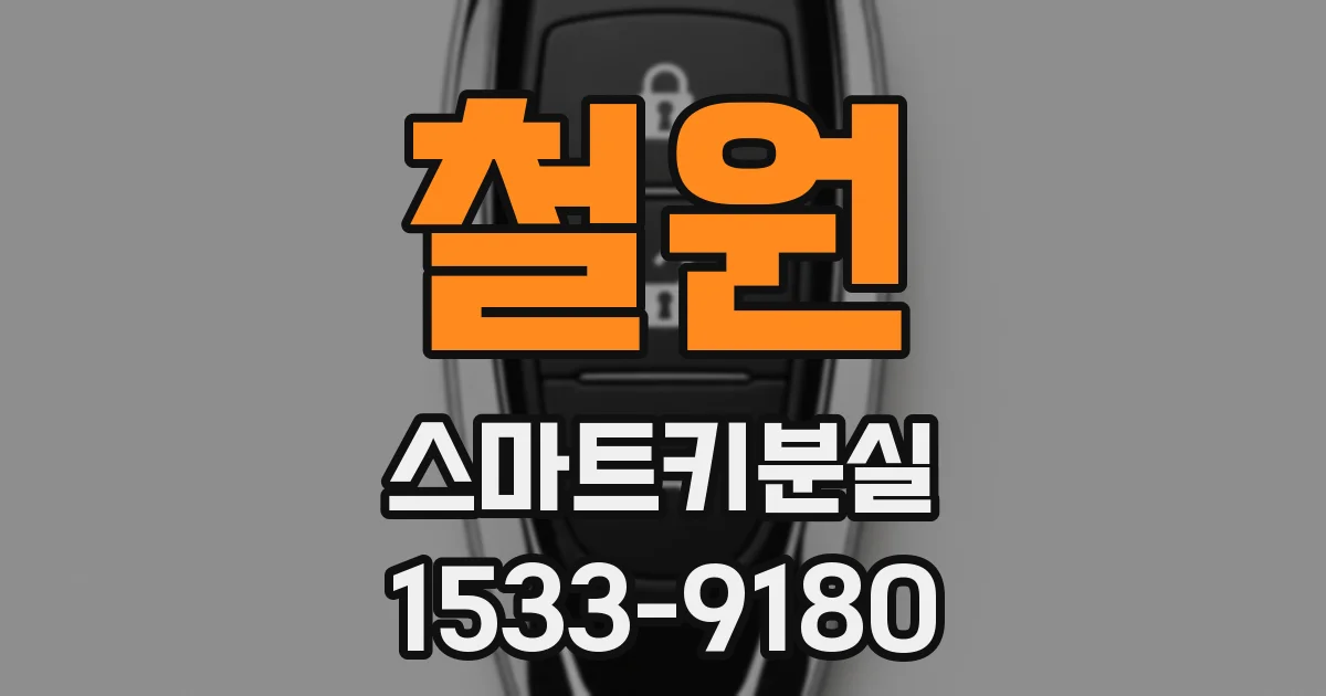 철원 스마트키분실