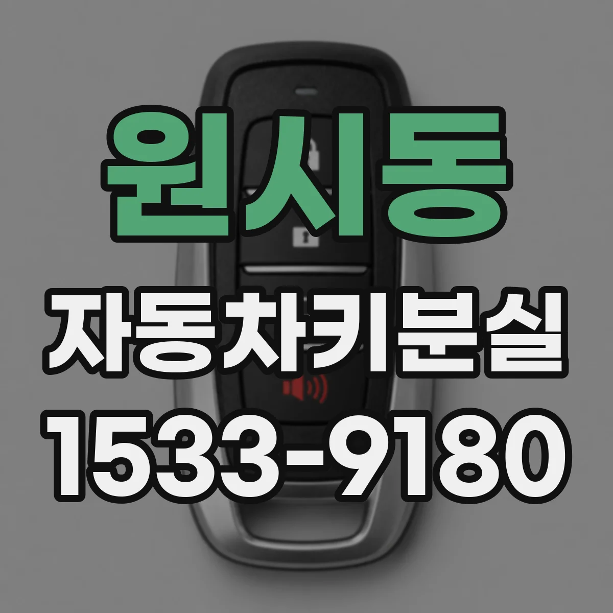 원시동 자동차키분실