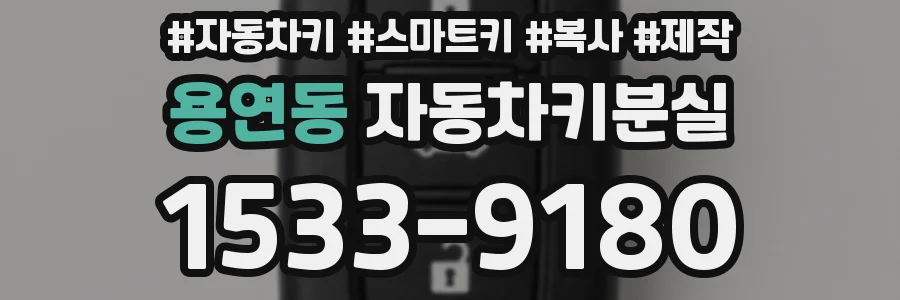 용연동 자동차키분실