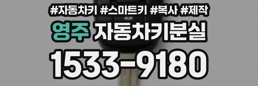 영주 자동차키분실
